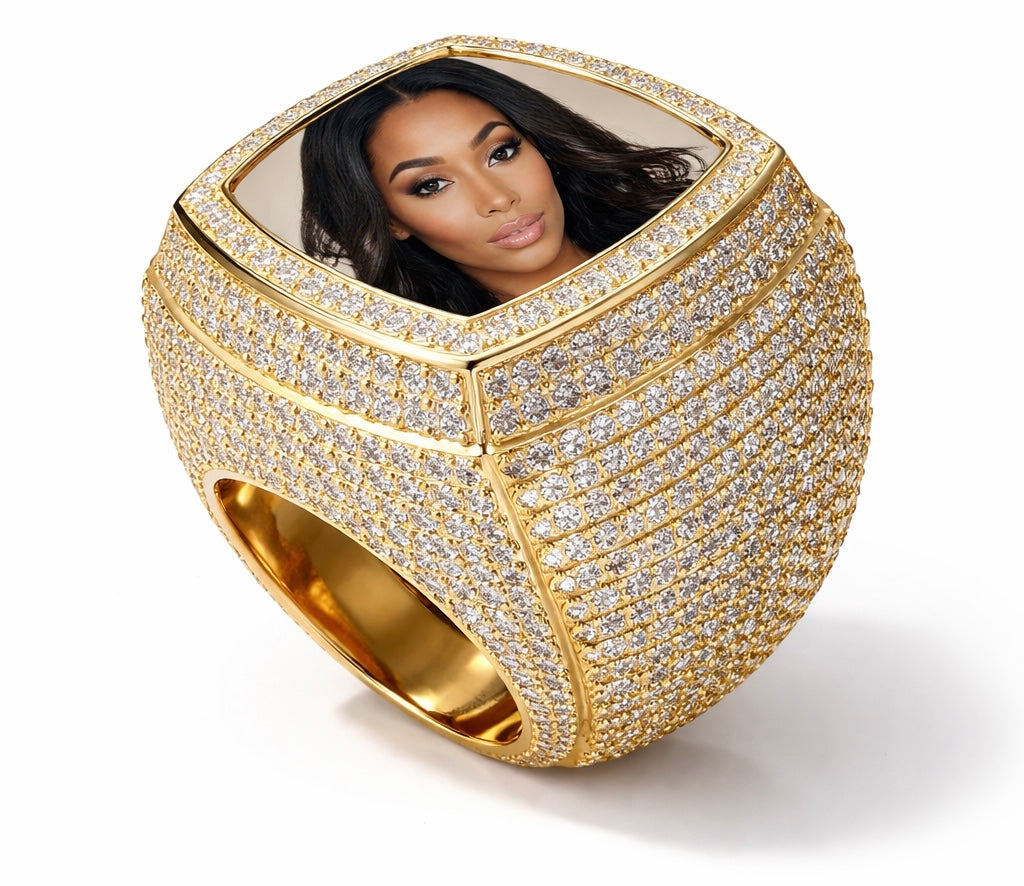 Signature Photo Diamond Ring