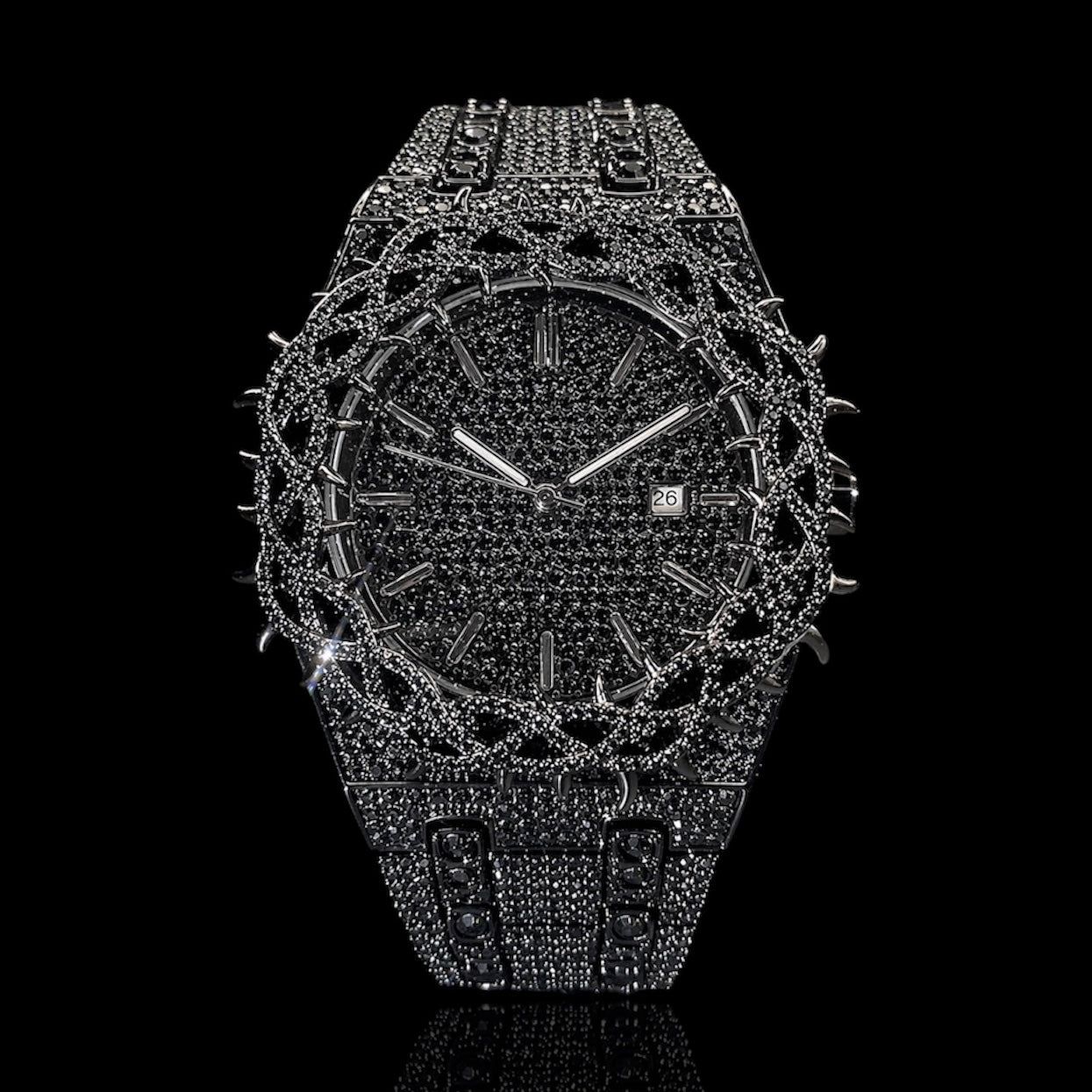 Royal Thorne 44mm – Fully Iced Horloge