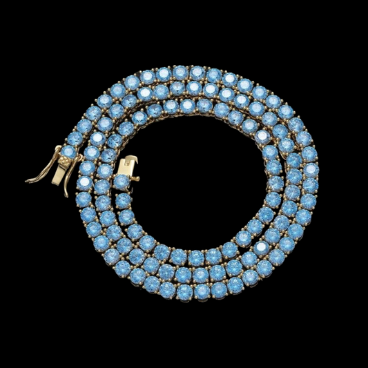 4mm Topaz Tennis Chain
