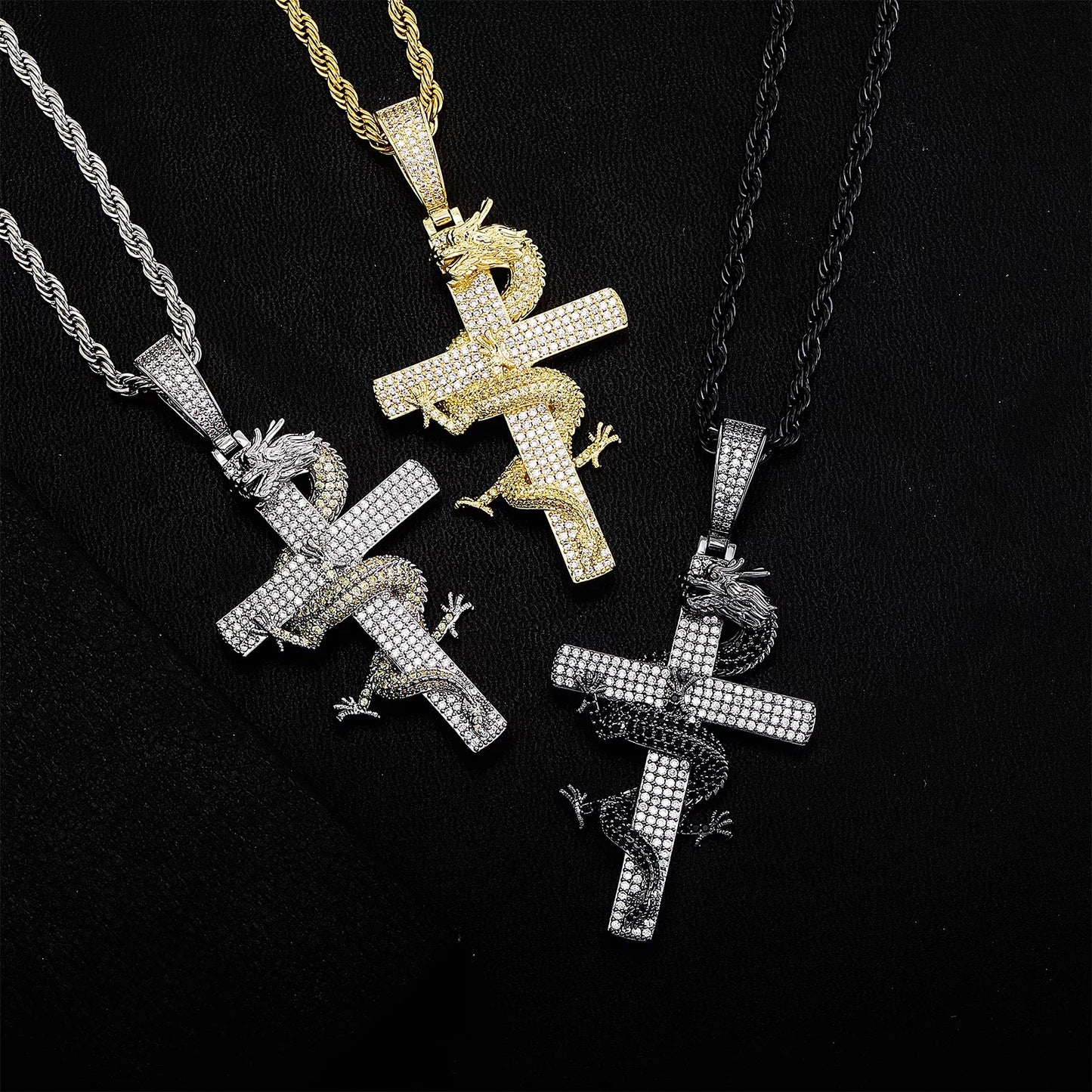 Dragon Cross Pendant