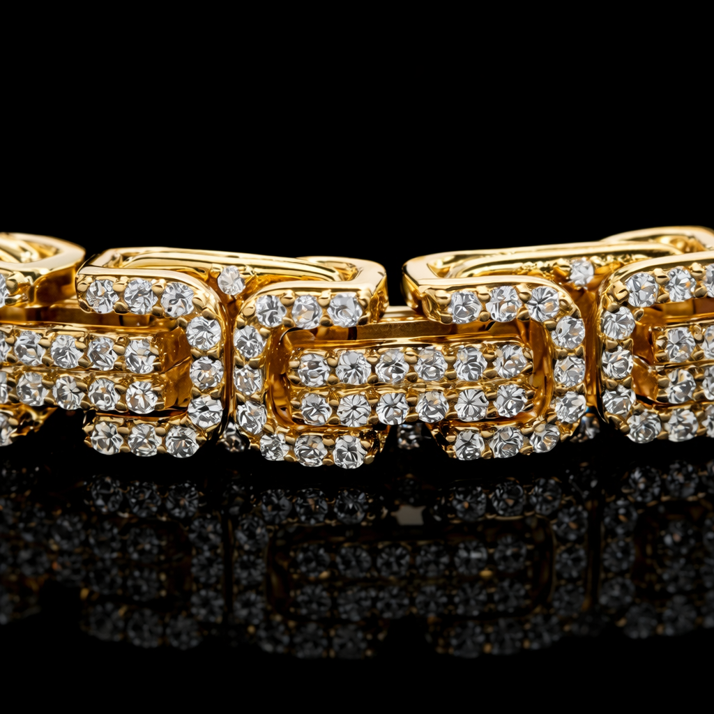 ICED OUT Koningsketting – 9mm