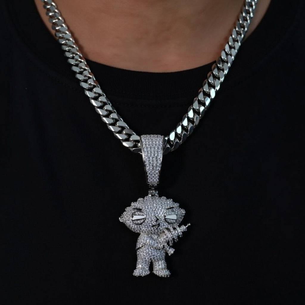 Pendentif Stewie Iced Out