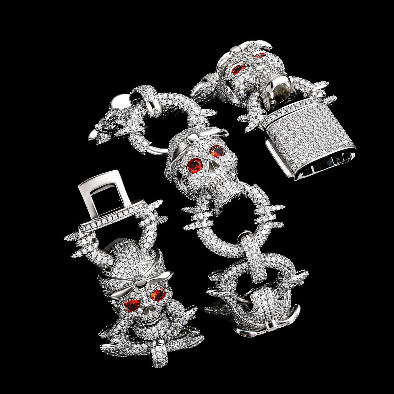 Outlaw Skull Ketting – 29mm
