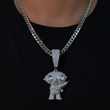 Pendentif Stewie Iced Out