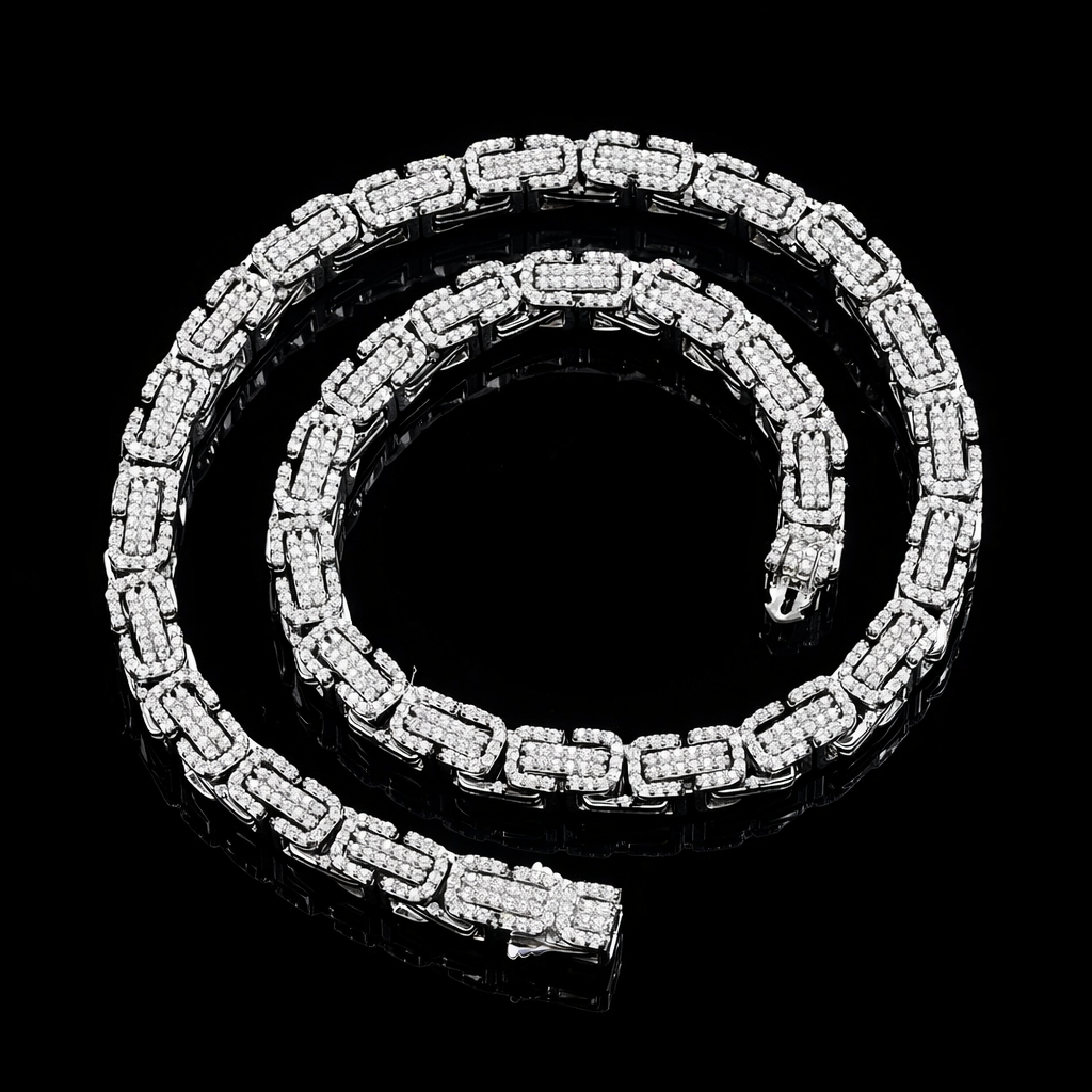 ICED OUT Koningsketting – 9mm