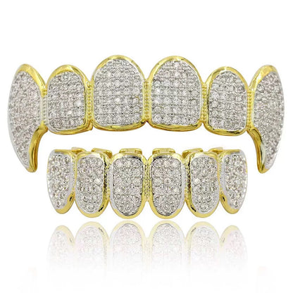 6/6 ICED Royal Fang Grillz 