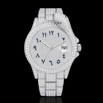 King Cobra 42mm – Iced Out Horloge