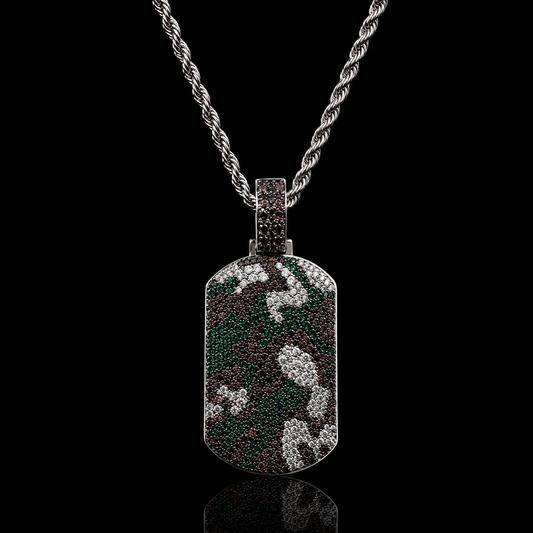 Camo Dog Tag Hanger