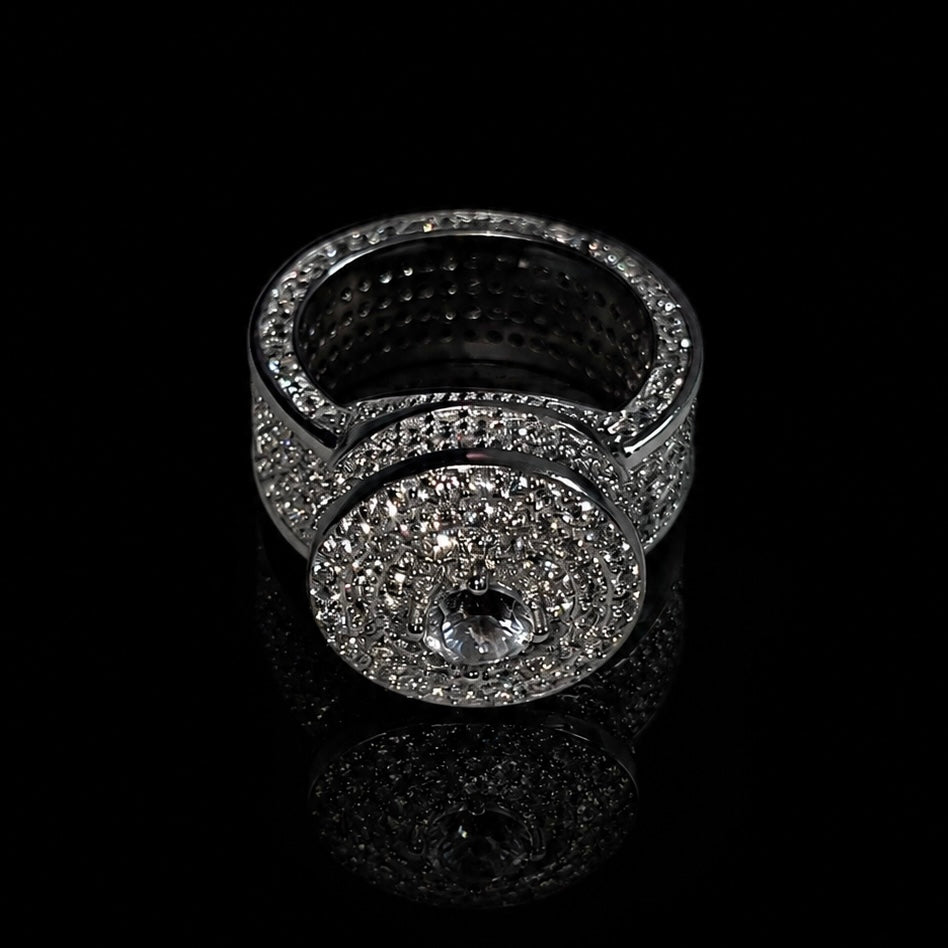 925 Zilveren Kingpin Pinky Ring