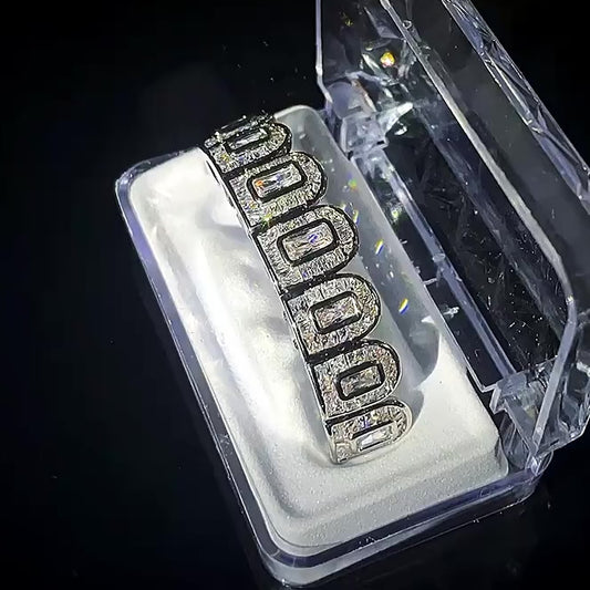 8/8 Premium ICED Baguette Grillz