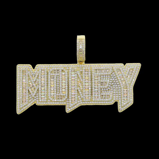 Gold Plated Money Pendant