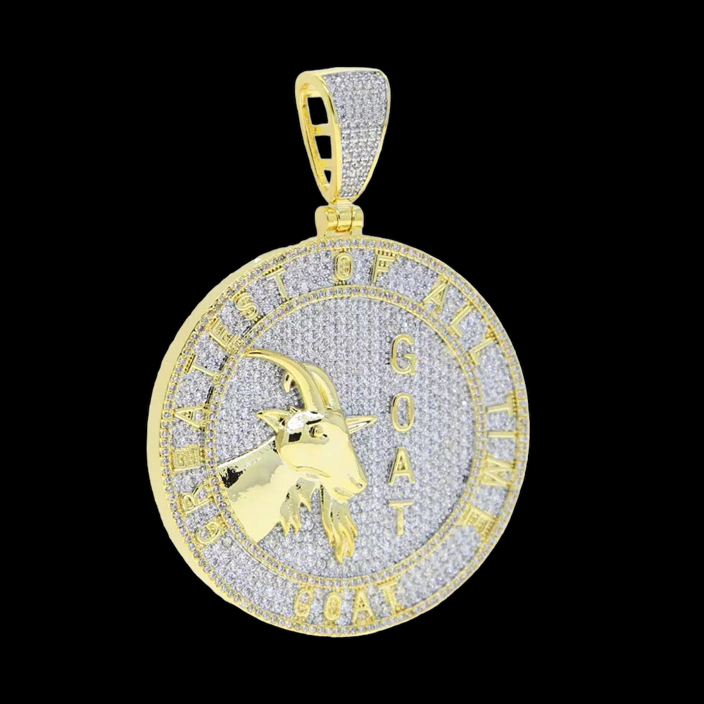 Pendentif CHÈVRE bicolore